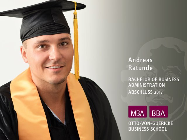Andreas Ratunde (BBA-Abschluss 2017)